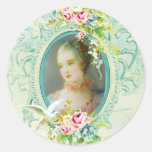 Madame Pompadour Passionannte 2 Singing Bird Sticker
