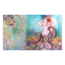 MADAME POMPADOUR, RECTANGULAR STICKERS