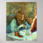 Madame Poupoule at her Toilet, 1898 Poster