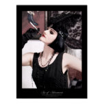 goth, gothic, flapper, 1920, 1920's,