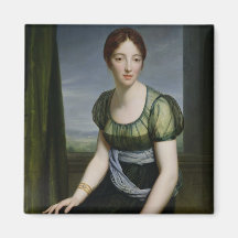 Madame Regnault de Saint-Jean d'Angely Fridge Magnet