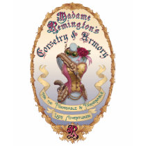 Madame Remington's Corsetry & Armory t-shirts