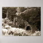 Madame Sherri Stairway Duotone Print