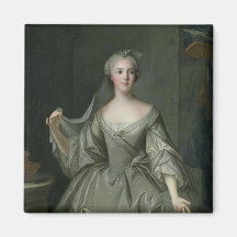 Madame Sophie de France  as a Vestal Virgin Magnets