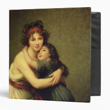 Madame Vigee-Lebrun and her Daughter Binders