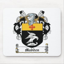 Madden Family Crest mousepads by coatsofarms Madden Family Crest mousepads