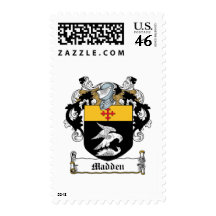 Madden Family Crest Postage Stamp