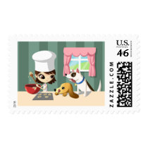 Maddi and the Hungry Pups Stamps