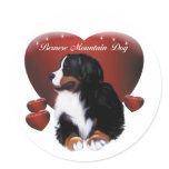 MadDog's Hearts Duty Berner Stickers