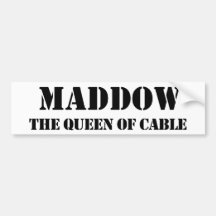 Maddow bumper sticker