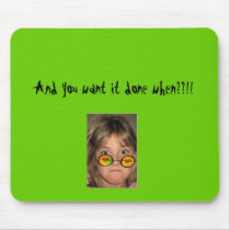 Maddy 2007, And you want it done w... - Customized mousepads