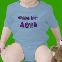 Made by* Love Baby t-shirts by SpreadinPeace Made by* Love Baby t-shirts