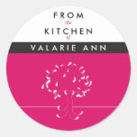 Made By {your name} Sticker in Mustard