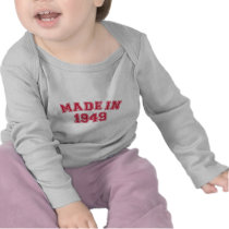 Made in 1949 t-shirt