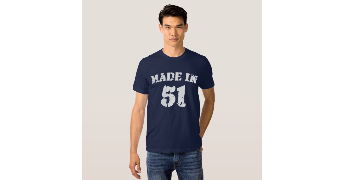 made in 1951 t shirt