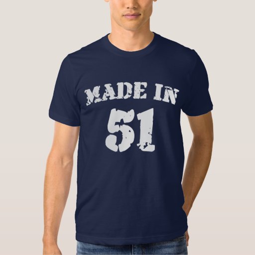 made in 1951 t shirt