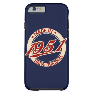 Made In 1951 Tough iPhone 6 Case