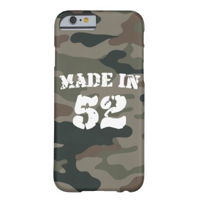 Made In 1952 iPhone 6/6s Barely There iPhone 6 Case