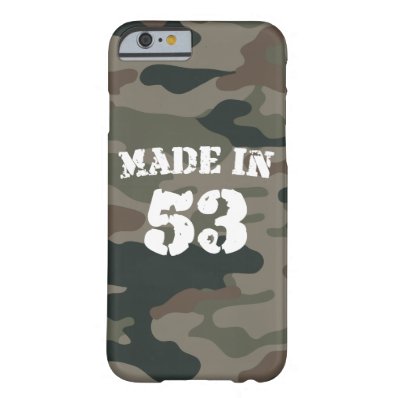 Made In 1953 iPhone 6/6s Barely There iPhone 6 Case