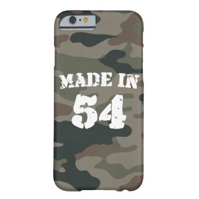 Made In 1954 iPhone 6/6s Barely There iPhone 6 Case