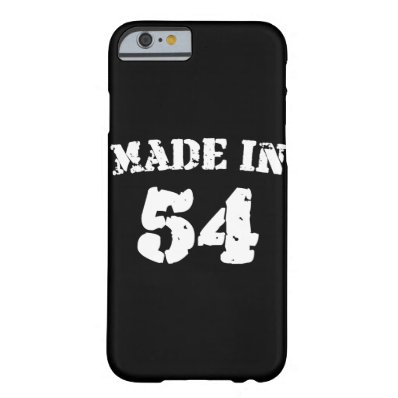 Made In 1954 iPhone 6/6s Barely There iPhone 6 Case