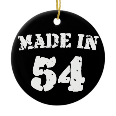 Made In 1954 Ornament