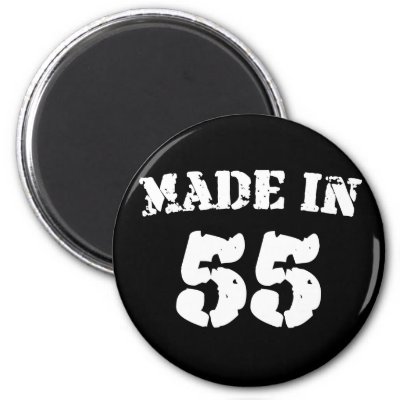 Made In 1955 Fridge Magnet