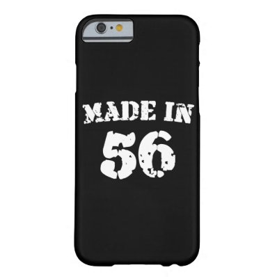 Made In 1956 iPhone 6/6s Barely There iPhone 6 Case
