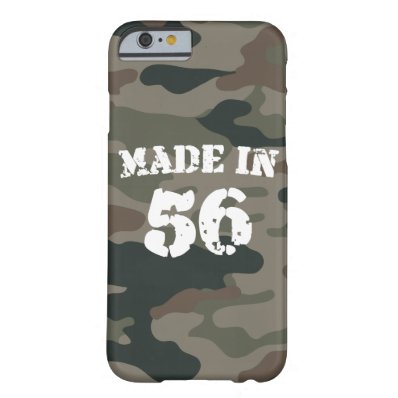 Made In 1956 iPhone 6/6s Barely There iPhone 6 Case