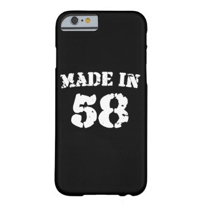 Made In 1958 iPhone 6/6s Barely There iPhone 6 Case