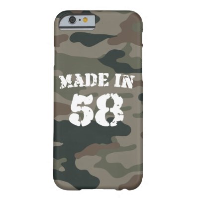 Made In 1958 iPhone 6/6s Barely There iPhone 6 Case