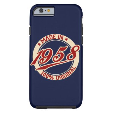Made In 1958 iPhone 6/6s Tough iPhone 6 Case