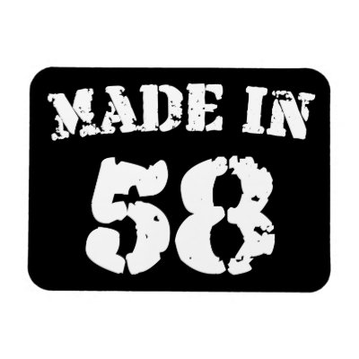 Made In 1958 Magnet