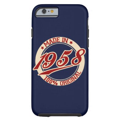 Made In 1958 Tough iPhone 6 Case