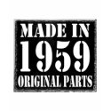 MADE IN 1959 t-shirts by CBATEY MADE IN 1959 t-shirts