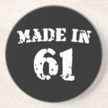 Made In 1961 Drink Coasters