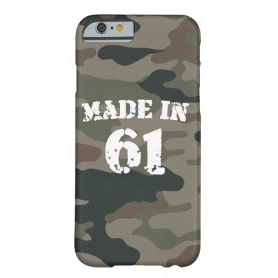 Made In 1961 iPhone 6/6s Barely There iPhone 6 Case