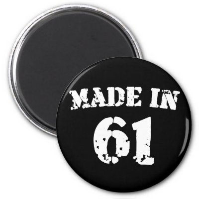 Made In 1961 Magnets
