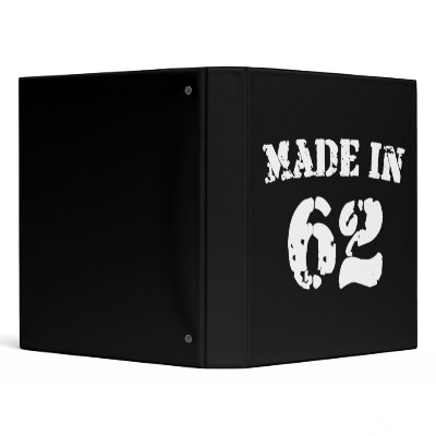 Made In 1962 Binders
