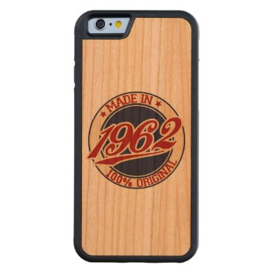Made In 1962 Carved® Cherry iPhone 6 Bumper Case