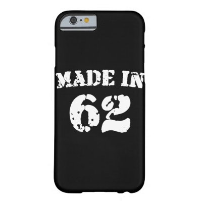 Made In 1962 iPhone 6/6s Barely There iPhone 6 Case
