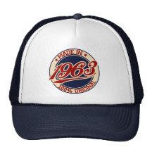 Made In 1963 Mesh Hat