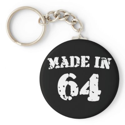 Made In 1964 keychains