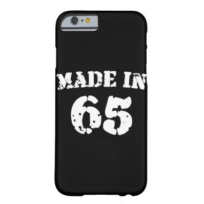 Made In 1965 iPhone 6/6s Barely There iPhone 6 Case