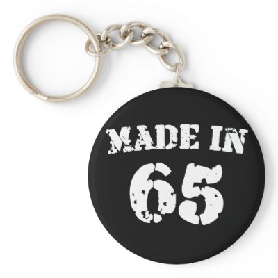 Made In 1965 keychains