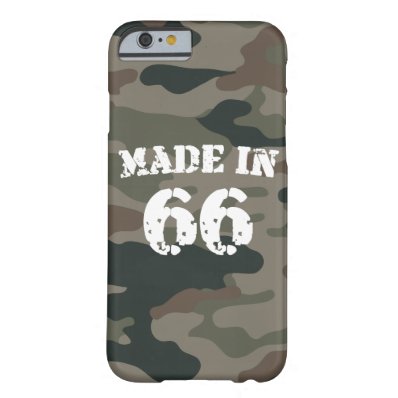 Made In 1966 iPhone 6/6s Barely There iPhone 6 Case