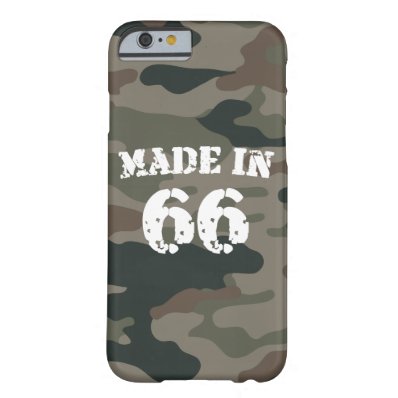 Made In 1966 iPhone 6/6s Barely There iPhone 6 Case