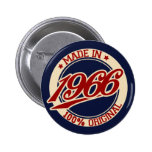 Made In 1966 Pin