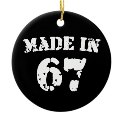 Made In 1967 Ornament
