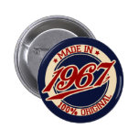Made In 1967 Pinback Button